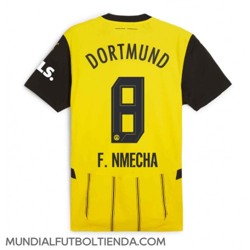 Camiseta Borussia Dortmund Felix Nmecha #8 Primera Equipación Replica 2024-25 mangas cortas